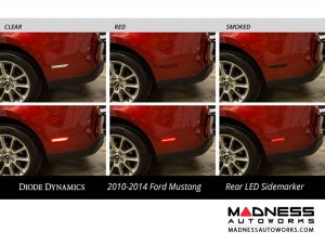 Ford Mustang Side Markers - set of 2 - LED - Amber/ Red